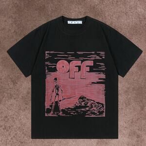 Off-white Men's Black Short Sleeve T-Shirt